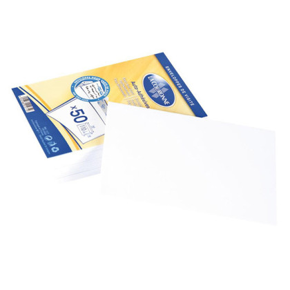 Paquet de 50 pochettes coin en papier transparent 110g