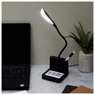 Lampe de bureau led avec pince, lampe de table à dessin flexible