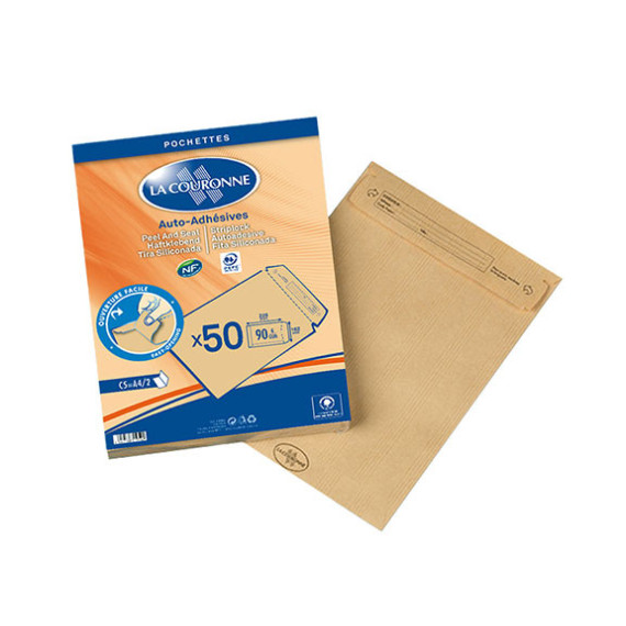 Paquet de 50 feuilles de pochette de plastification thermique