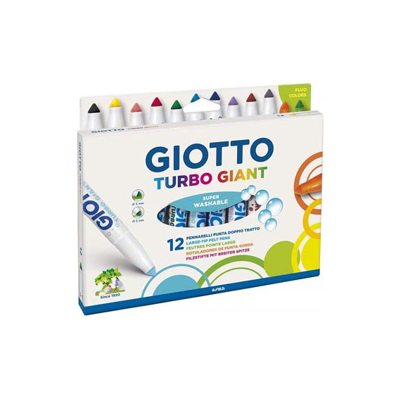 Boîte de 24 Feutres Giotto Turbo Color